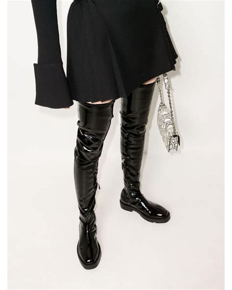 thigh high givenchy boots|Givenchy elegant studded boots.